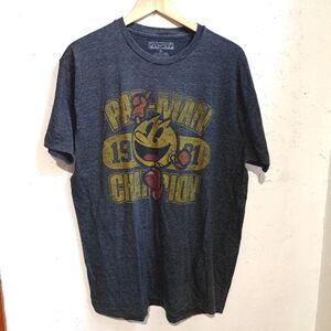 Pac man| retro Champion Gray T-Shirt